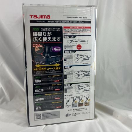 TAJIMA タジマ フルハーネス型安全帯 TAJIMA AZSM-Bk ブラック 未使用品(S) AZSM-Bk ブラック