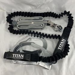TITAN ランヤード TITAN HL-EBW ブラック 未使用品(S) ケース付 HL-EBW ブラック Sランク