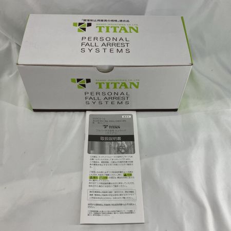 TITAN ランヤード TITAN HL-EBW ブラック 未使用品(S) ケース付 HL-EBW ブラック