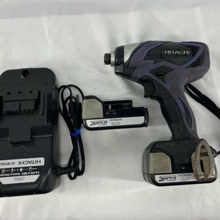 HITACHI 日立 HITACHI インパクトドライバ FWH 14DSAL パープル