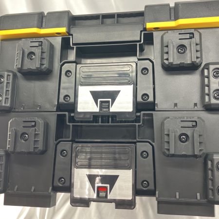 TAJIMA タジマ 工具ケース セフ引出しBOX2段セット TB-HBOX2 ブラック セフパーツケーススSサイズ9 個セットトレイ〈TB-PCS9〉×2段