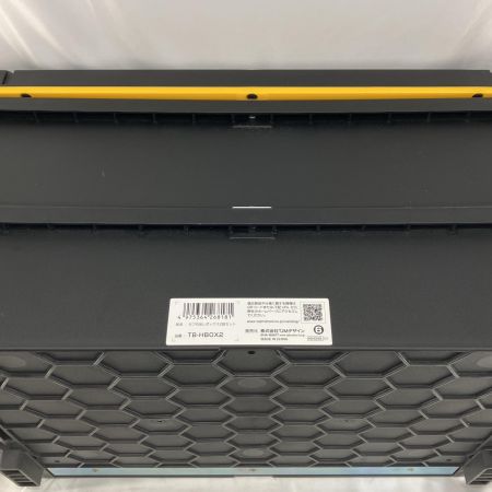 TAJIMA タジマ 工具ケース セフ引出しBOX2段セット TB-HBOX2 ブラック セフパーツケーススSサイズ9 個セットトレイ〈TB-PCS9〉×2段