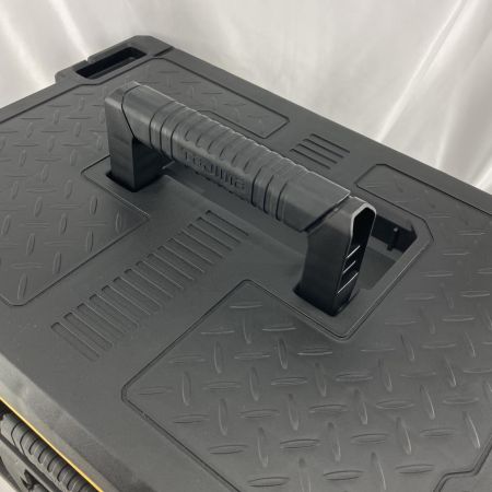 TAJIMA タジマ 工具ケース セフ引出しBOX2段セット TB-HBOX2 ブラック セフパーツケーススSサイズ9 個セットトレイ〈TB-PCS9〉×2段