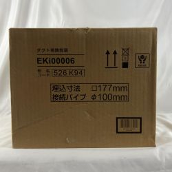 TOTO ダクト用換気扇 EKi00006 未開封品 Sランク