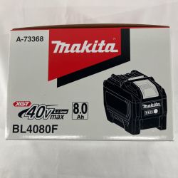 MAKITA マキタ 工具 バッテリー MAKITA BL4080F 未使用品(S) 40v 8.0Ah BL4080F ブラック Sランク