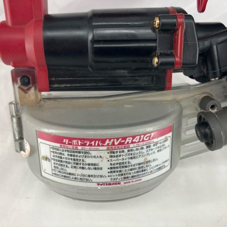 MAX マックス  高圧ねじ打ち機 HV-R41G1 レッド