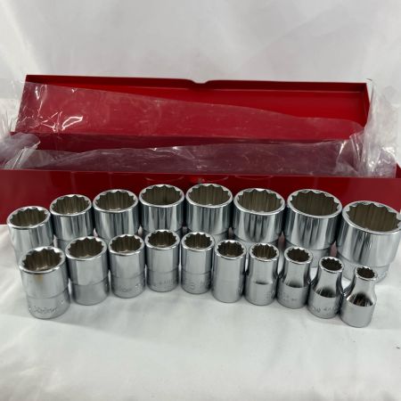 koken ハンドツール ソケットセット 4251A レッド 18個セット