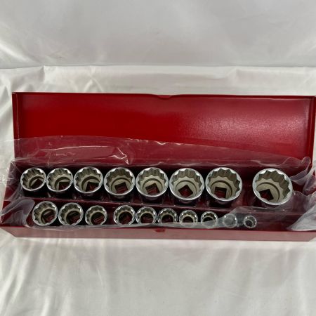 koken ハンドツール ソケットセット 4251A レッド 18個セット