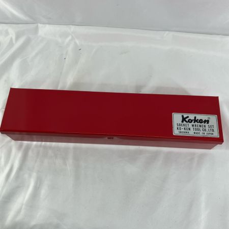 koken ハンドツール ソケットセット 4251A レッド 18個セット