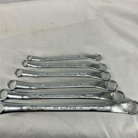 KTC ケーティーシー レンチセット メガネレンチ M2506 スカイブルー 6本セット