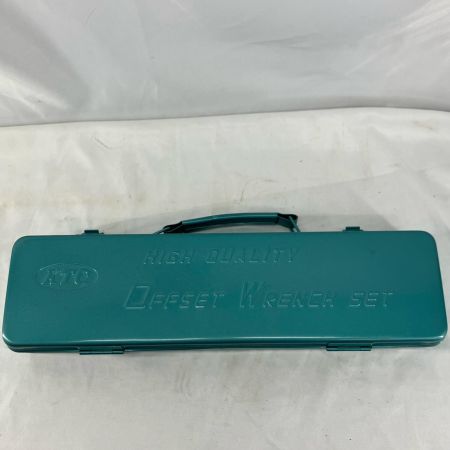 KTC ケーティーシー レンチセット メガネレンチ M2506 スカイブルー 6本セット