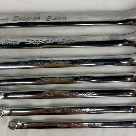 Snap-on スナップオン  ハンドツール 両口メガネレンチ Snap-on 程度B 7pcs