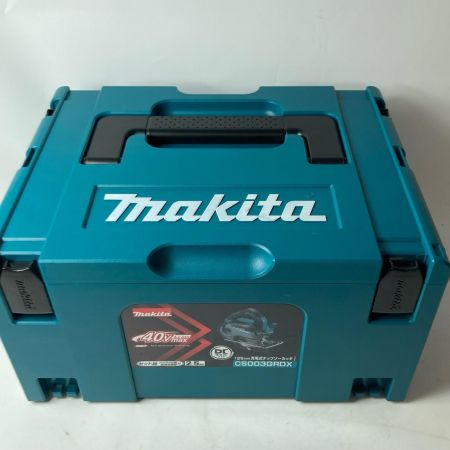 MAKITA マキタ 充電式チップソーカッター CS003GRDX ブルー 40v 125mm 充電池2個・充電器・ケース付