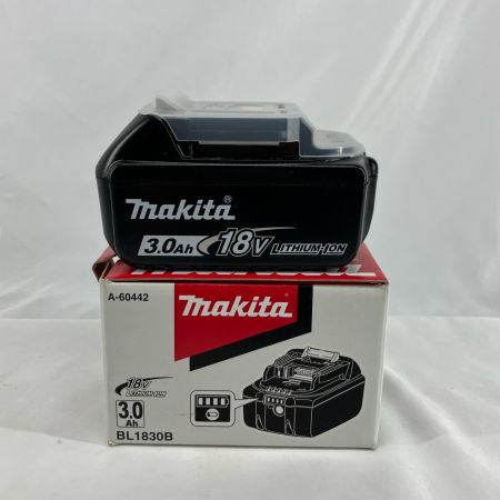 MAKITA マキタ バッテリー 18v 3.0Ah BL1830B ブラック 未使用品