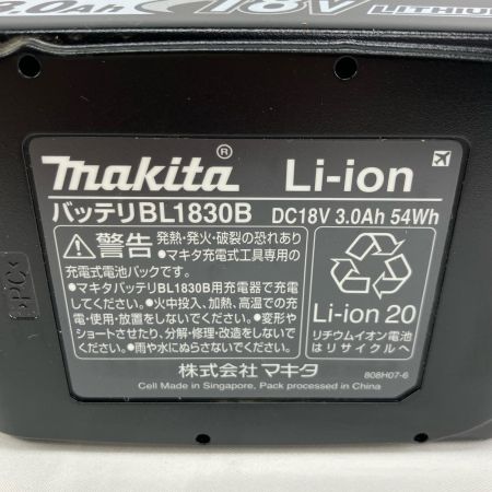 MAKITA マキタ バッテリー 18v 3.0Ah BL1830B ブラック 未使用品