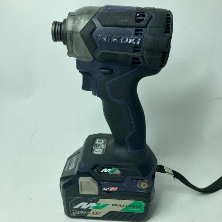 HiKOKI ハイコーキ インパクトドライバ  コードレス式 36v WH36DC パープル バッテリー付