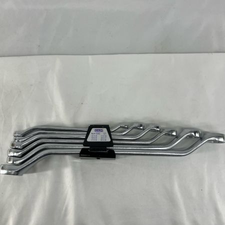 HERO ハンドツール レンチセット 6本セット H-610 シルバー