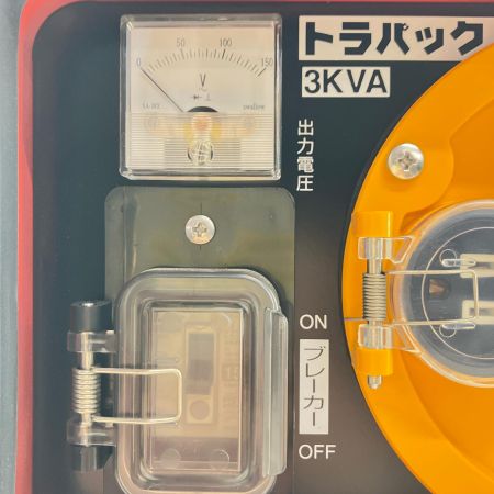 NICHIDO 変圧器 コード式 200v→100v TB-EK300D-W レッド×ブラック 本体のみ 美品