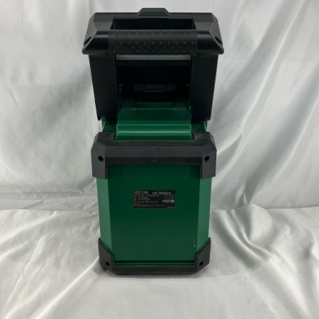 HiKOKI ハイコーキ AUX外部入力,USB充電ポート付き UR18DSL2 グリーン