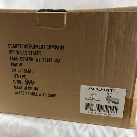 Acu-Rite 計測器 06004M ライトグレー ウェザーセンサー