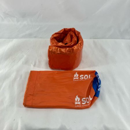SOL Emergency Bivvy　エマージェンシー　ヒートシート