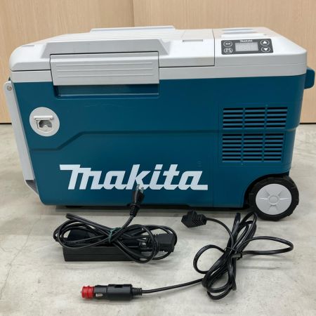 MAKITA マキタ 保冷温庫 20L CW180D ブルー 18v/100v アダプター・シガーソケット付