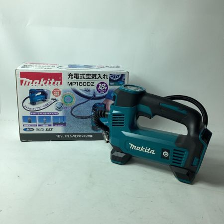MAKITA マキタ 充電式空気入れ MP180D グリーン 説明書付 コードレス式 18v