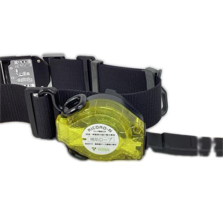 TITAN 胴ベルト型安全帯 TITAN OT-SLN505-RW-BL-M ブラック