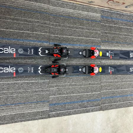 STOCKLI ストックリ  カービングスキー STOCKLI 162cm 程度A scale ブラック×レッド