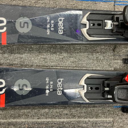 STOCKLI ストックリ  カービングスキー STOCKLI 162cm 程度A scale ブラック×レッド