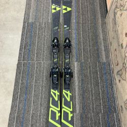 FISHER フィッシャー  カービングスキー FISHER メンズ 160cm 程度A RC4  ブラック×グリーン Aランク