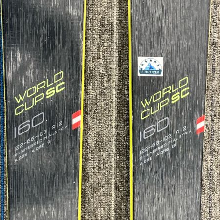 FISHER フィッシャー  カービングスキー FISHER メンズ 160cm 程度A RC4  ブラック×グリーン