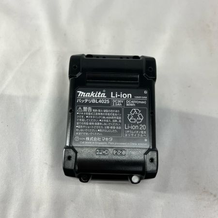 MAKITA マキタ  バッテリー MAKITA BL4025 未使用品(S) 本体のみ 40v 2.5Ah BL4025