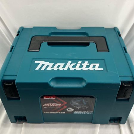 MAKITA マキタ チップソーカッター MAKITA CS003GRDX ブルー 未使用品(S) 充電器・充電池2個・ケース付 コードレス式 125mm 40v 2.h CS003GRDX ブルー