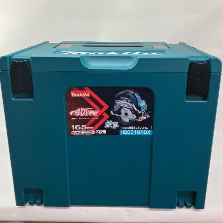 MAKITA マキタ 切断工具 丸のこ コードレス式 165mm 40v 2.5Ah HS001GRDX ブルー 未使用品
