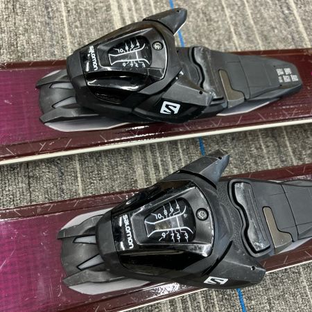 SALOMON サロモン スキー  SALOMON 140cm AIRA 76st 滑走面キズあり パープル パープル