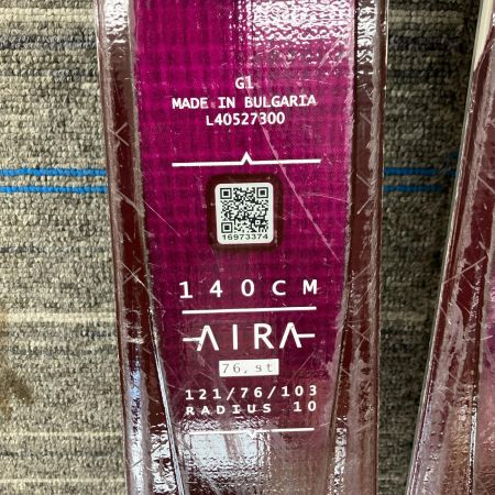 SALOMON サロモン スキー  SALOMON 140cm AIRA 76st 滑走面キズあり パープル パープル