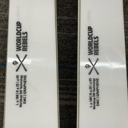 HEAD ヘッド スキー  186cm  r>25 ホワイト WORLD CUP REBELS e-GS RD　 ホワイト