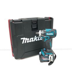 ▼▼ MAKITA マキタ コードレス式 40V 充電式インパクトレンチ 充電器・充電池2個・ケース付 PSEマーク有 TW004GRDX グリーン Sランク