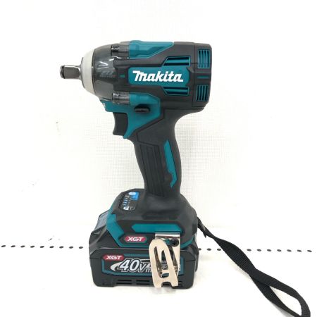  MAKITA マキタ コードレス式 40V 充電式インパクトレンチ 充電器・充電池2個・ケース付 PSEマーク有 TW004GRDX グリーン