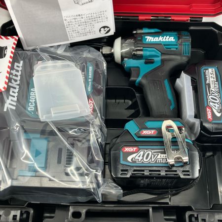 MAKITA マキタ インパクトレンチ MAKITA TW004G グリーン 未使用品(S) 充電器・充電池2個・ケース付 コードレス式 40v  TW004G グリーン
