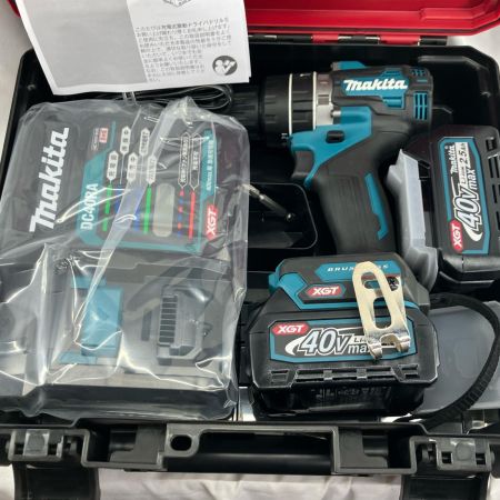 MAKITA マキタ 震動ドライバドリル MAKITA HP002G グリーン 未使用品(S) 充電器・充電池2個・ケース付 コードレス式 40v HP002G グリーン