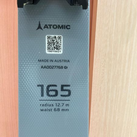 ATOMIC アトミック スキー ATOMIC アトミック REDSTAR S9i 165cm グレー グレー