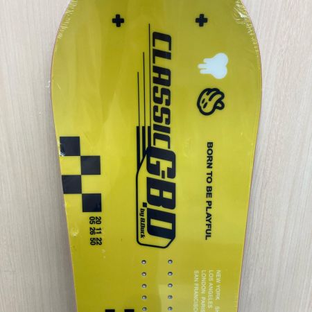 BLINGABLINGA  スノーボード BLINGABLINGA ツインチップ キャンバー 145cm  イエロー