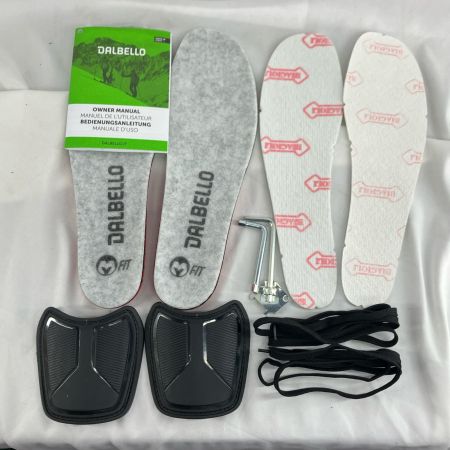 DALBELLO ダルベロ スキーブーツ DALBELLO SIZE 26.5cm ソールサイズ306mm DRS 140  グリーン インソール、工具 グリーン スキーブーツ DALBELLO SIZE 26.5cm ソールサイズ306m