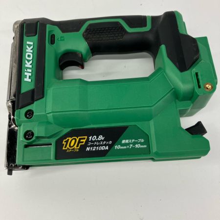 HiKOKI ハイコーキ 電動タッカ 本体のみ 10.8v N1210DA グリーン