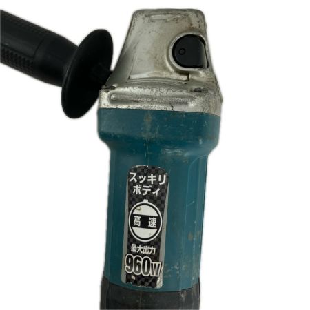 MAKITA マキタ 研磨工具 ディスクグラインダー キズ・ヨゴレ有 ホイールカバー欠品 GA4031 ブルー