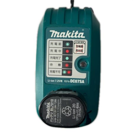 MAKITA マキタ エアツール エアネイラ 充電器・充電池1個・ケース付 コードレス式  GN420C ブルー