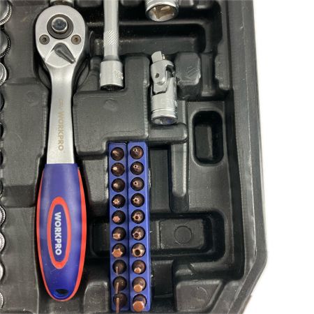 WORK PRO 工具セット WORK PRO ブラック 程度C 172ピース 4品欠品 ブラック