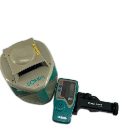 SOKKIA ソキア レーザーレベラー SOKKIA LP410 グリーン 程度C ケース、受光器付 回転レーザー 受光器LR200付属 LP410 グリーン